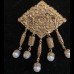 1928 JEWELRY COMPANY Брошь с жемчужинами 1928 JEWELRY COMPANY Брошь с жемчужинами