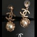 CHANEL Серьги с жемчужным шаром CHANEL Серьги с жемчужным шаром