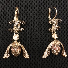 CHANEL  Серьги  "Пчелки"