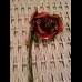 SANDOR Брошь винтажная "Алая роза" SANDOR Брошь винтажная "Алая роза"