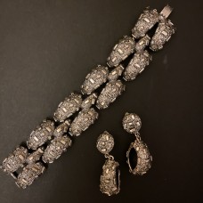 TORTOLANI Комплект винтажный - Браслет и клипсы TORTOLANI Комплект винтажный - Браслет и клипсы