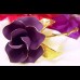 Cerrito Брошь винтажная " Фиолетовая Роза"