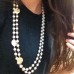 CHANEL Ожерелье "Жемчужное с логотипом" CHANEL Ожерелье "Жемчужное с логотипом"