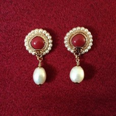 CHANEL Серьги "Кораллы с жемчугом" CHANEL Серьги "Кораллы с жемчугом"