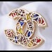 CHANEL  Брошь "Логотип"-3