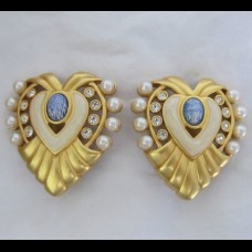 ELIZABETH TAYLOR клипсы "Сердце Голливуда" ELIZABETH TAYLOR клипсы "Сердце Голливуда"