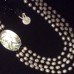 S.JEWELRY 4-х рядное колье с камеей S.JEWELRY 4-х рядное колье с камеей