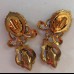 SCHIAPARELLI Клипсы винтажные длинные SCHIAPARELLI Клипсы винтажные длинные