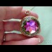 SCHIAPARELLI  Комплект винтажный - двусторонний кулон на цепочке и клипсы. 