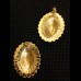 Серьги "Белые овалы" Серьги "Белые овалы"