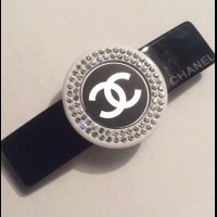 CHANEL Заколка- автомат д/волос "Логотип"-4 CHANEL Заколка- автомат д/волос "Логотип"-4